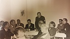 1962 - OB Jatho spricht vor Gästen.